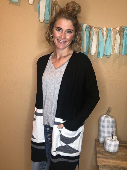 CARDIGAN W/ POCKETS