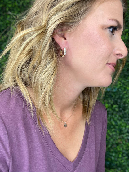 GOLD HOOP SET