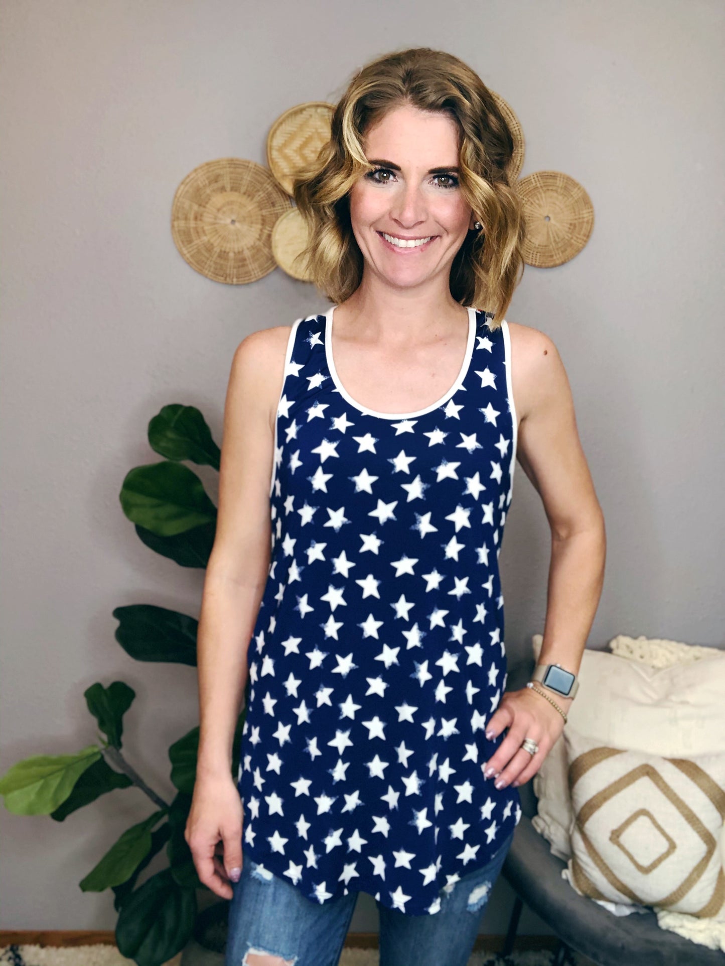 AMERICAN FLAG TANK