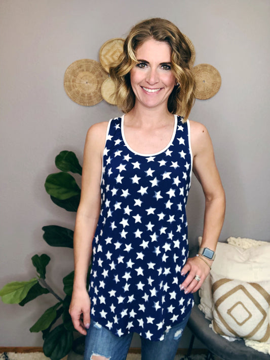 AMERICAN FLAG TANK