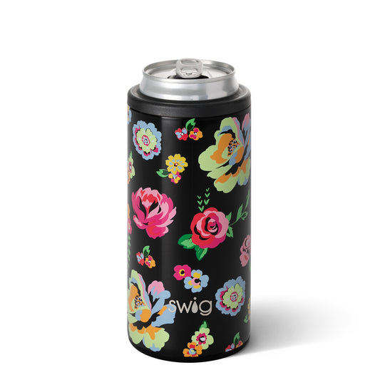 FLEUR NOIR SKINNY CAN COOLER SWIG