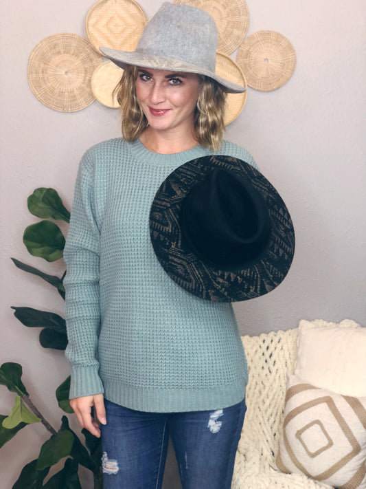 AZTEC PRINT HAT