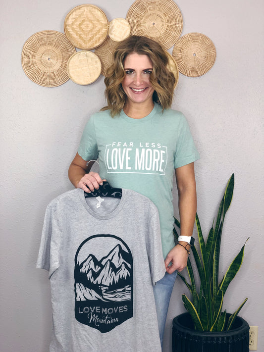 FEAR LESS ADOPTION FUNDRAISER TEE