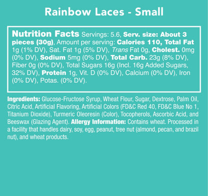 CANDY CLUB RAINBOW LACES