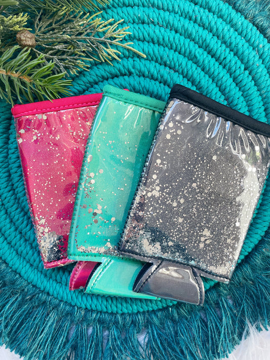 GLITTER SLIM CAN COOLER