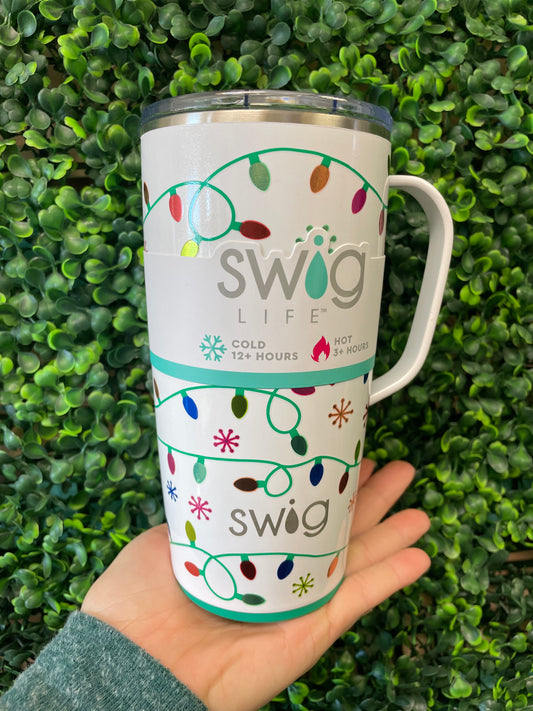 LET IT GLOW 22 OZ TRAVEL MUG