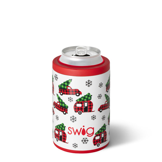HOME FIR THE HOLIDAYS 12 OZ SWIG COOLER