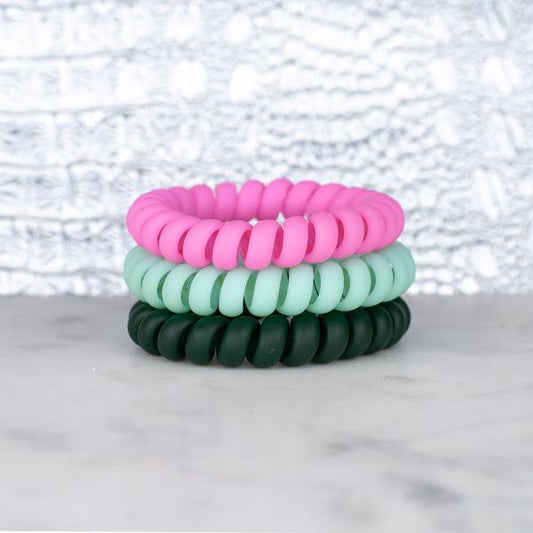 Watermelon Matte Hair Ties