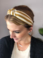 STRIPED KNOTTED HEADBAND