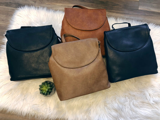 FASHION FLAP CONVERTIBLE BACKPACK