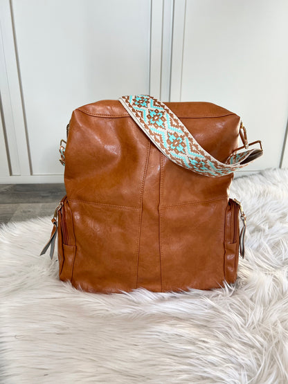 CHARIS CARAMEL BACKPACK