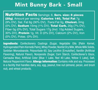 CANDY CLUB MINT BUNNY BARK