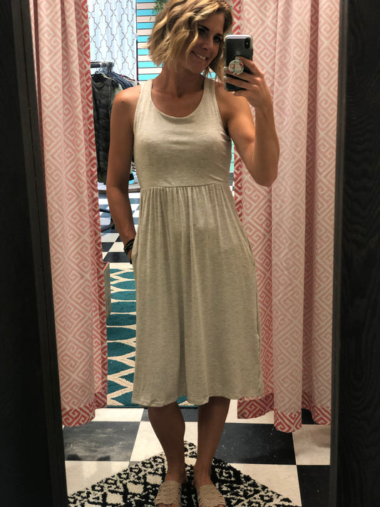 RACER BACK DRESS