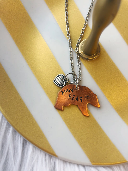 BABY BEAR NECKLACE
