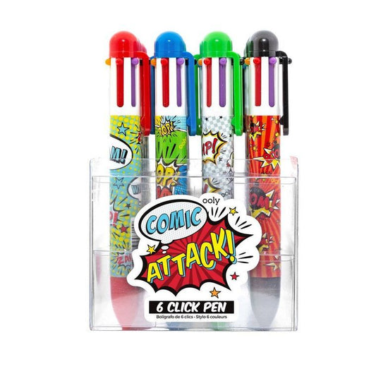 CLICK PENS-COMIC ATTACK