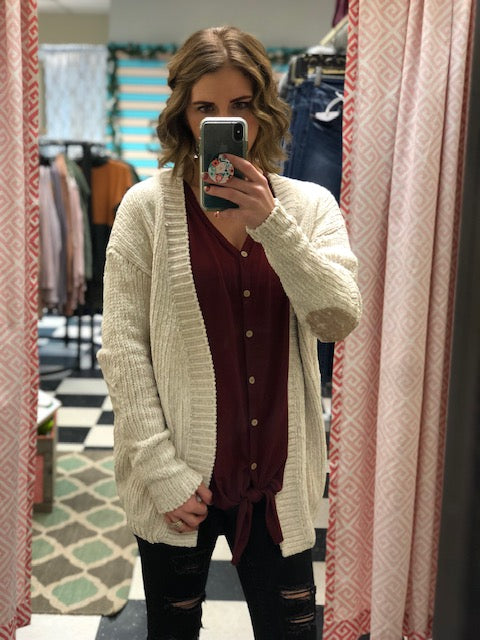 CHENILLE SWEATER