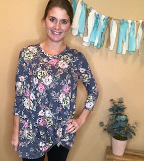 SIDE KNOT TOP