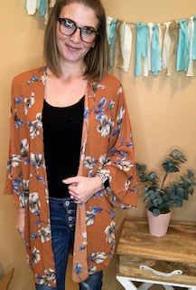 FLORAL KIMONO