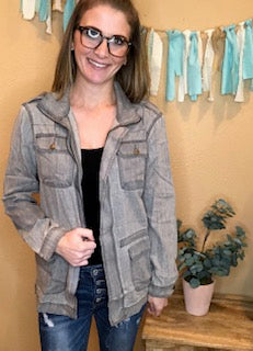 GREY JACKET