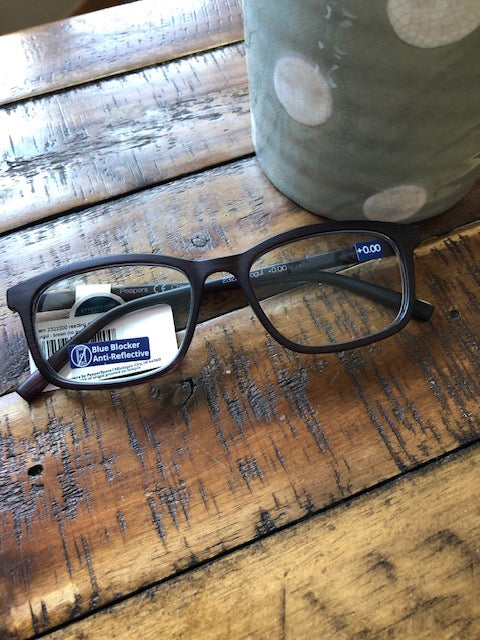 MATTE BROWN GLASSES