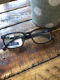 MATTE BROWN GLASSES