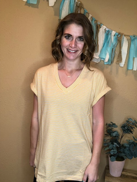 STRIPE BASIC TEE