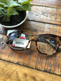 LEOPARD WITH GLITTER GLASSES
