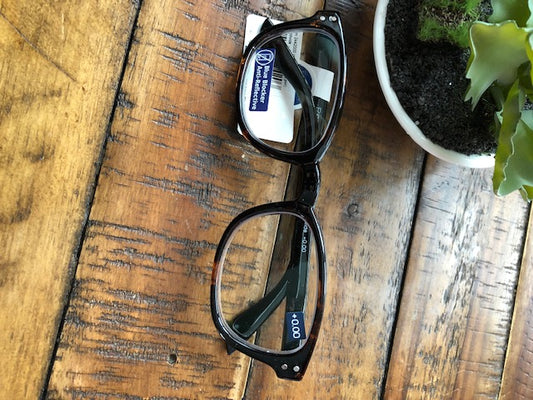 DARK LEOPARD GLASSES