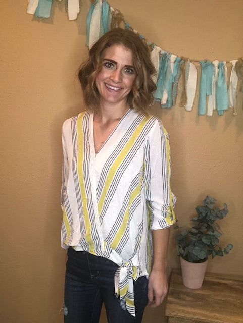 WRAP BLOUSE