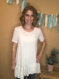 RUFFLE TOP