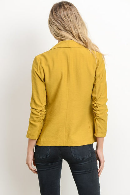 MUSTARD BLAZER