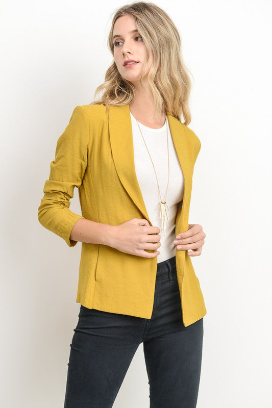 MUSTARD BLAZER