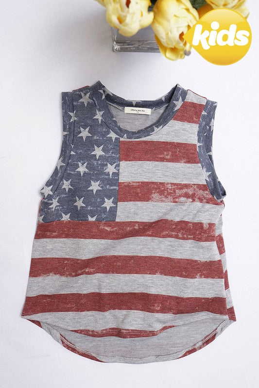 AMERICAN FLAG TANK {LITTLES}