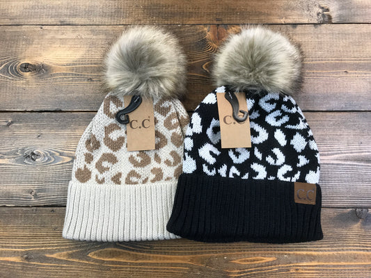 C.C. LEOPARD HAT