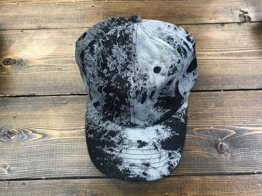 VINTAGE TIE DYE DENIM HAT