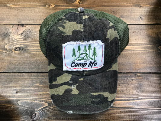 CAMP LIFE PATCH SNAP BACK